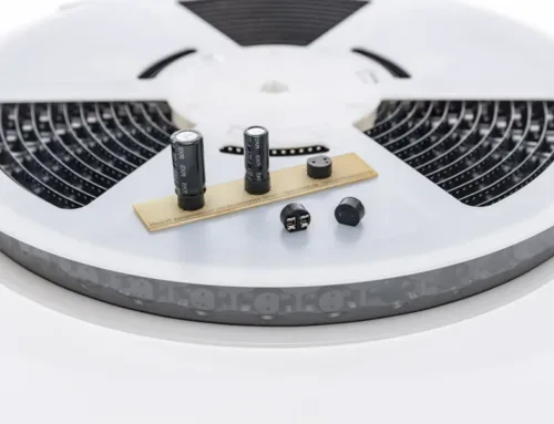 Frolyt Kondensatoren und Bauelemente GmbH has developed an SMD variant socket for mounting aluminum electrolytic capacitors